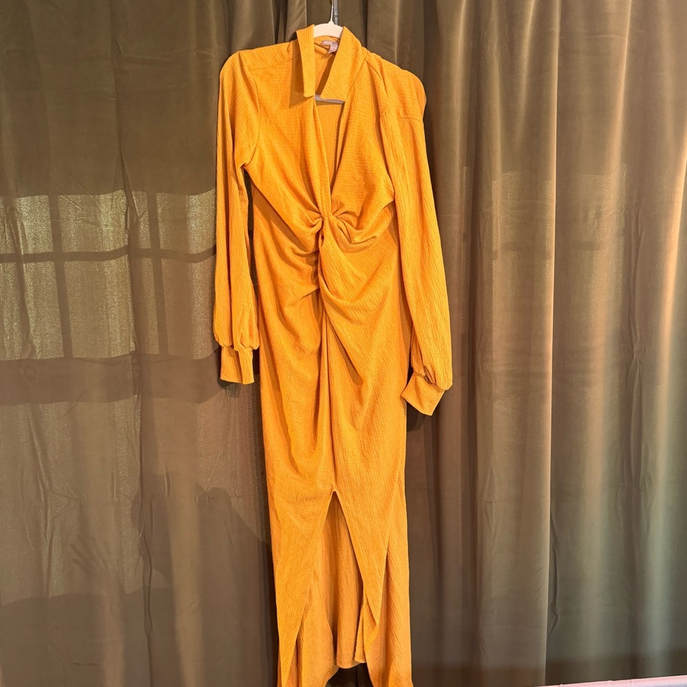 ASOS Orange Maxi Dress